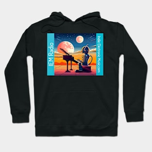 IEM Radio - Indie Electronic Music - Robot Music Hoodie